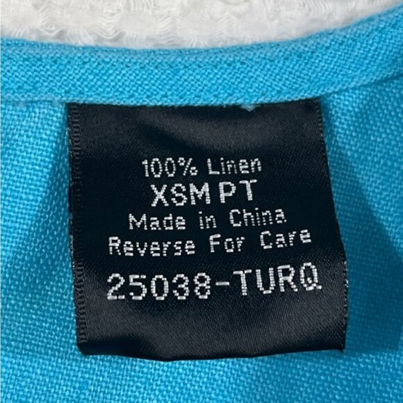 Crossing Pointe Women's Blue Shirt/Crop Top Size XSP SKU 5093 - Picture 4 of 8